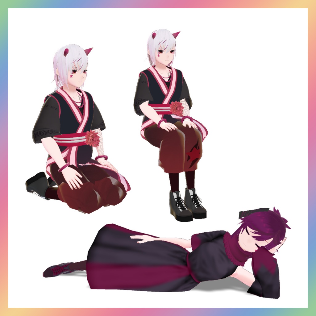 【Vピクポーズ集】ベーシック02