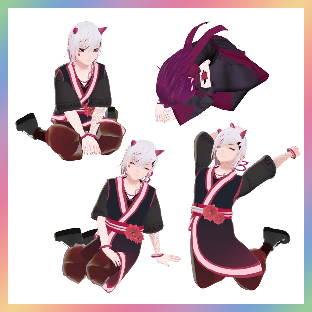 【Vピクポーズ集】ベーシック02