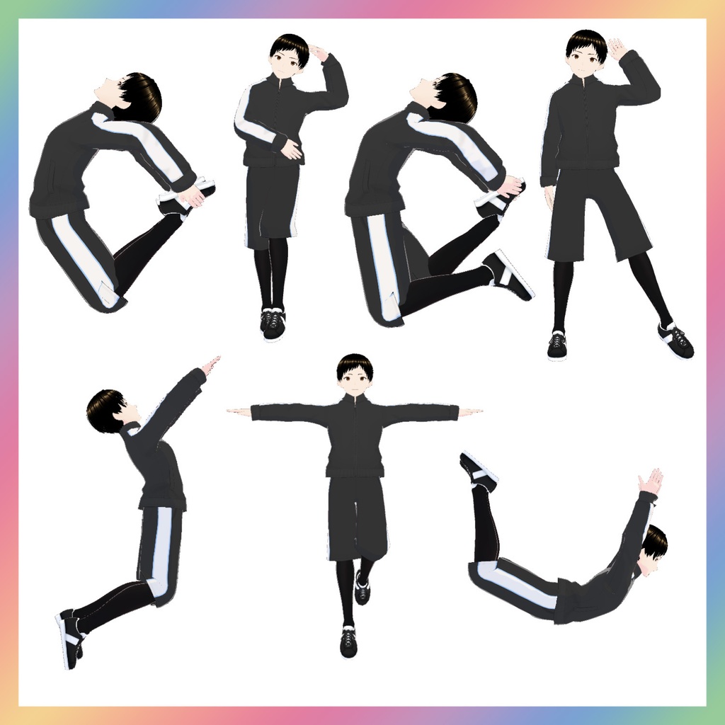 【Vピクポーズ集】ABC