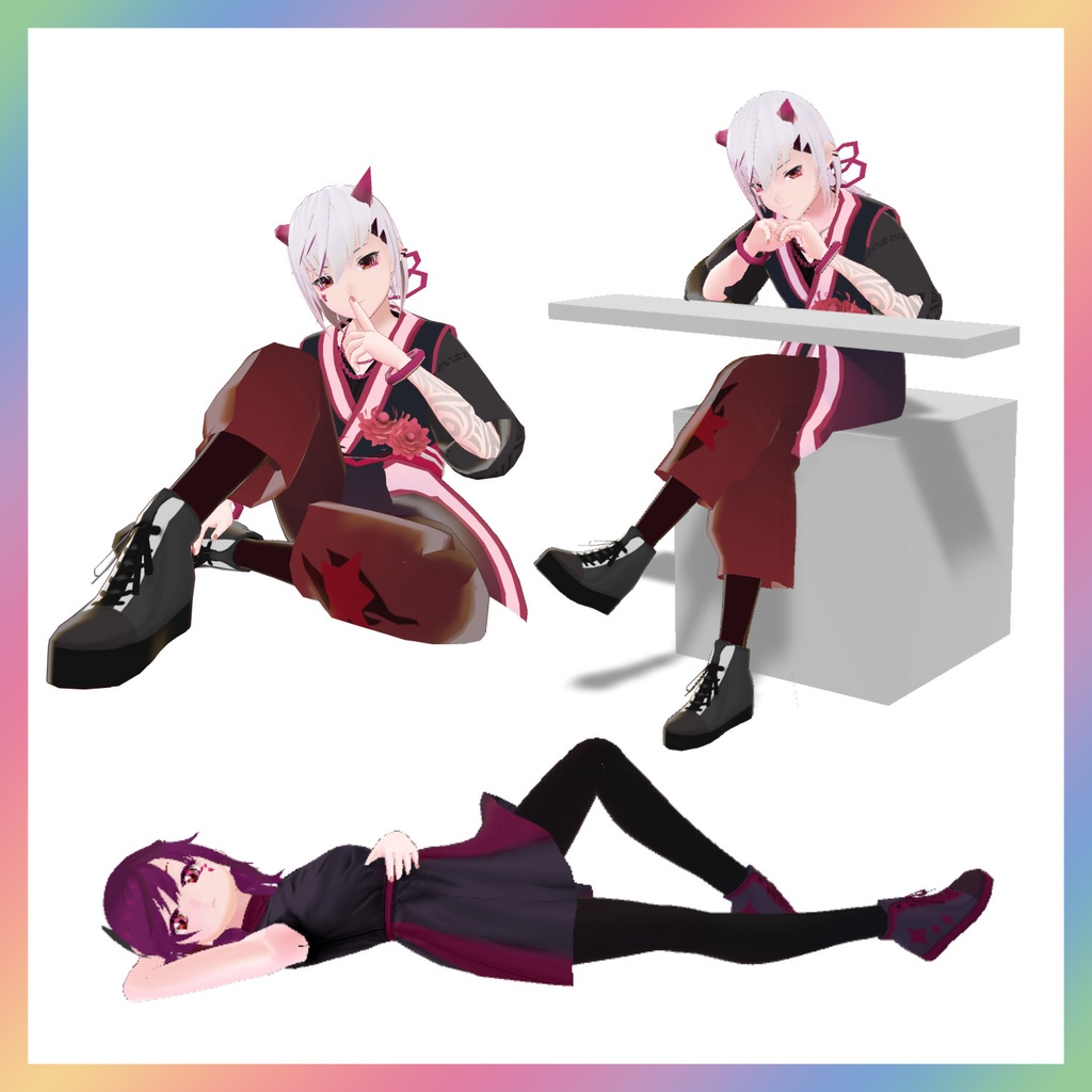 【Vピクポーズ集】ベーシック04