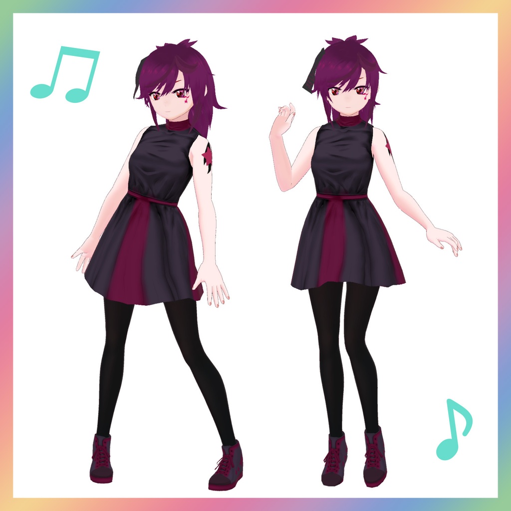 【Vピクポーズ集】Virtual歌姫