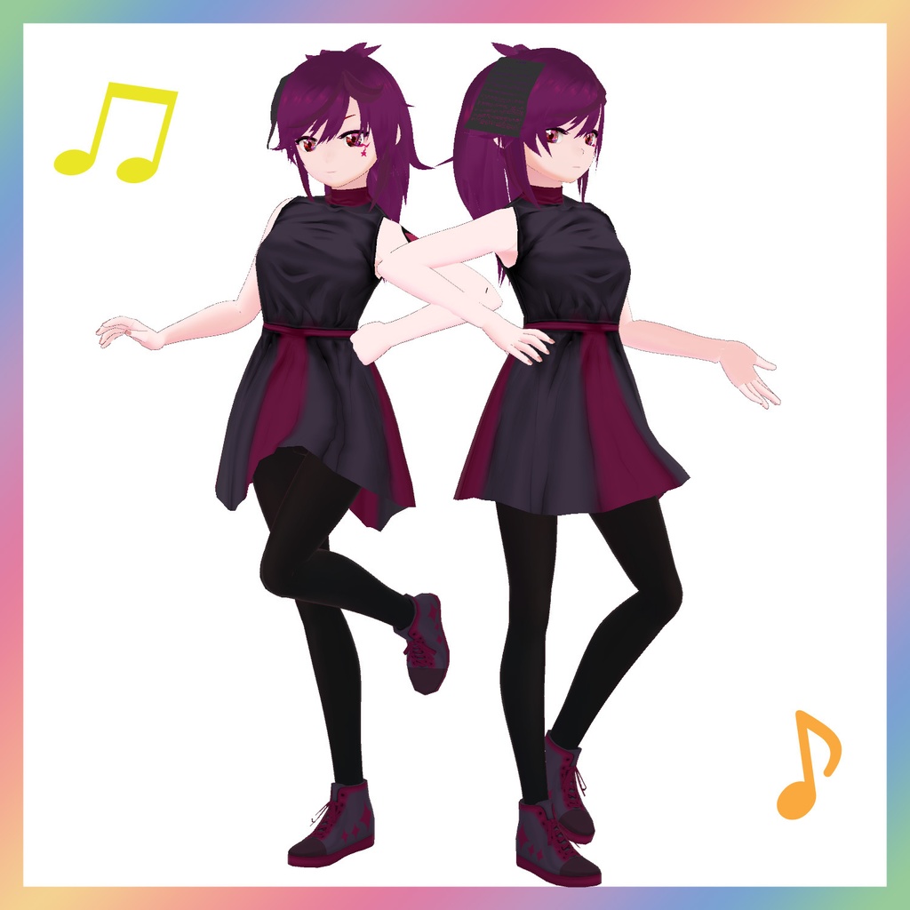 【Vピクポーズ集】Virtual歌姫