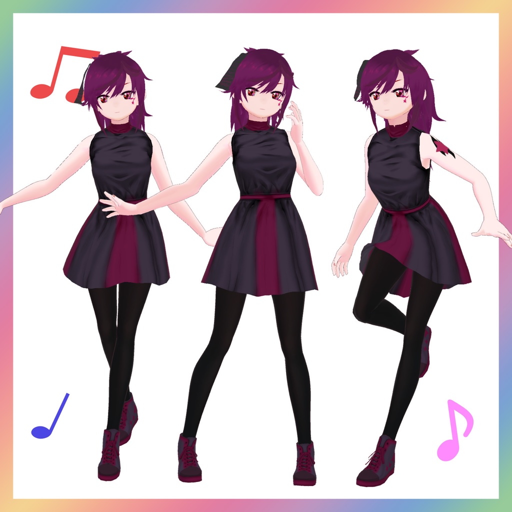 【Vピクポーズ集】Virtual歌姫