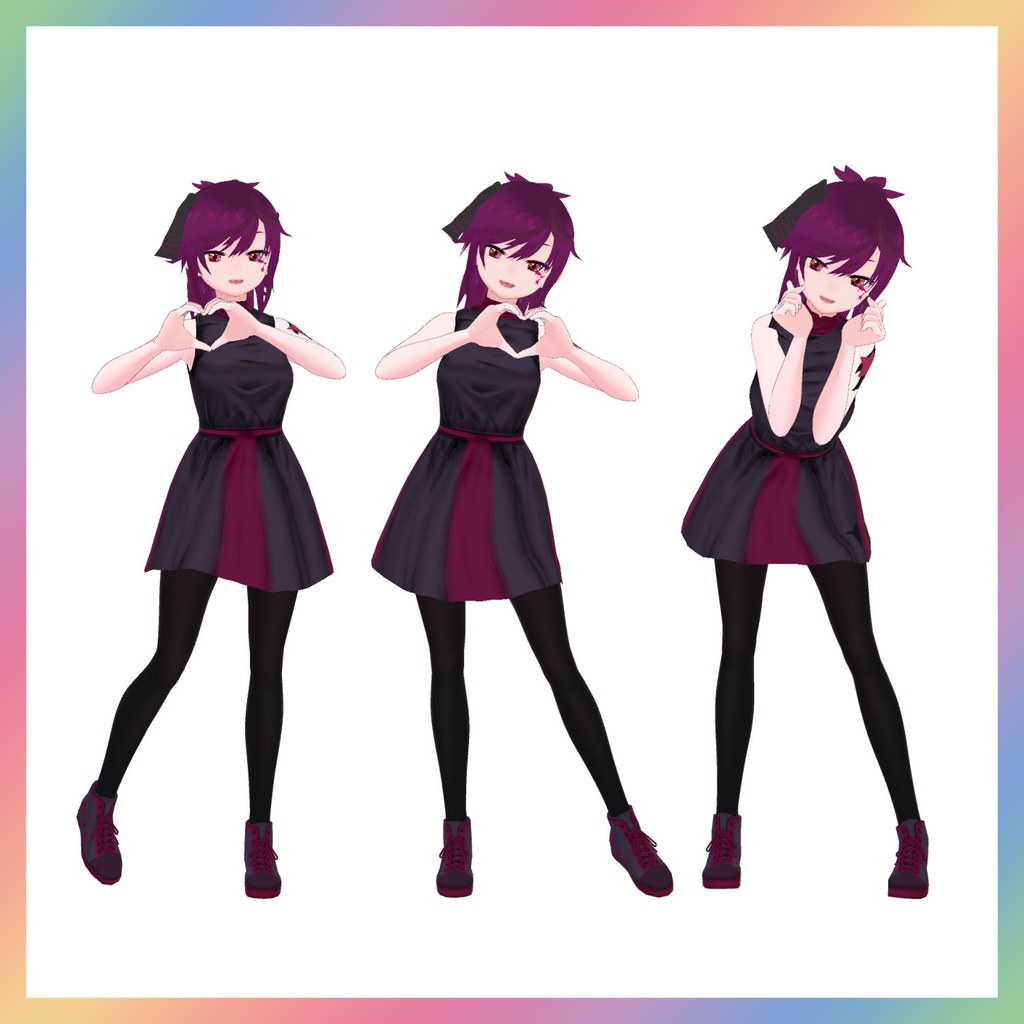 【Vピクポーズ集】ハート