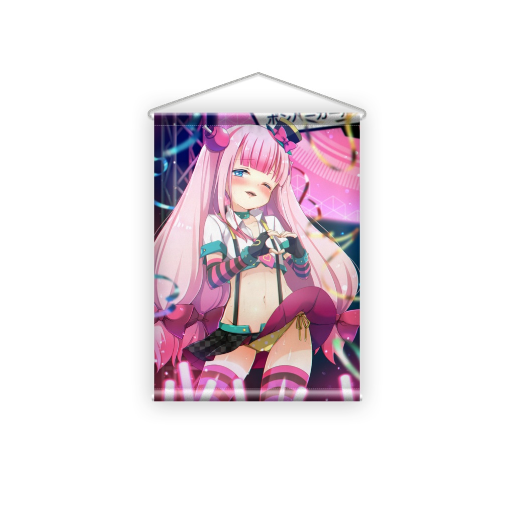 アイドルモモぴゅんタペストリー