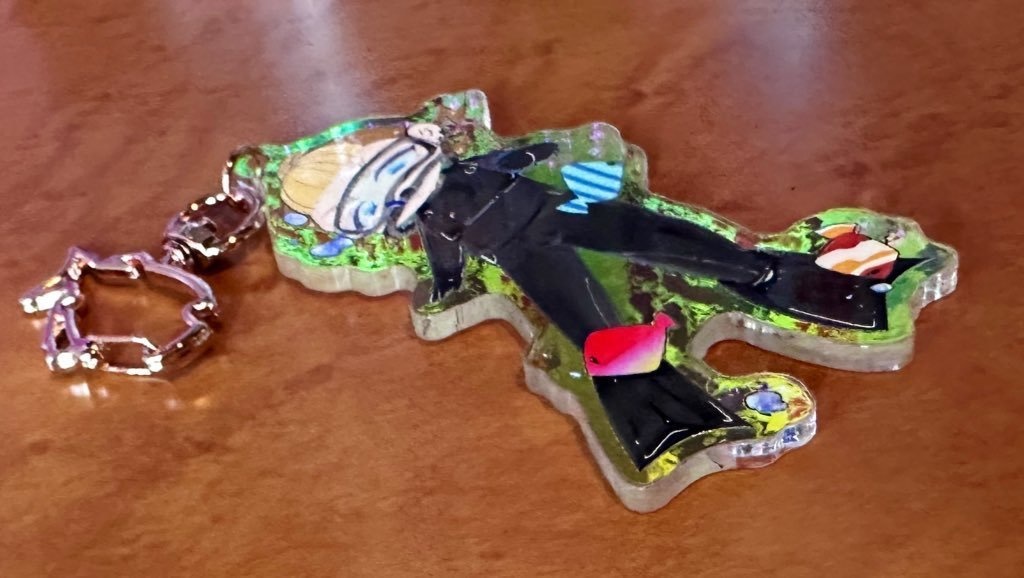 8.20 夏コミインテ再販分　『だいばぁピンガオーロラアクキー』