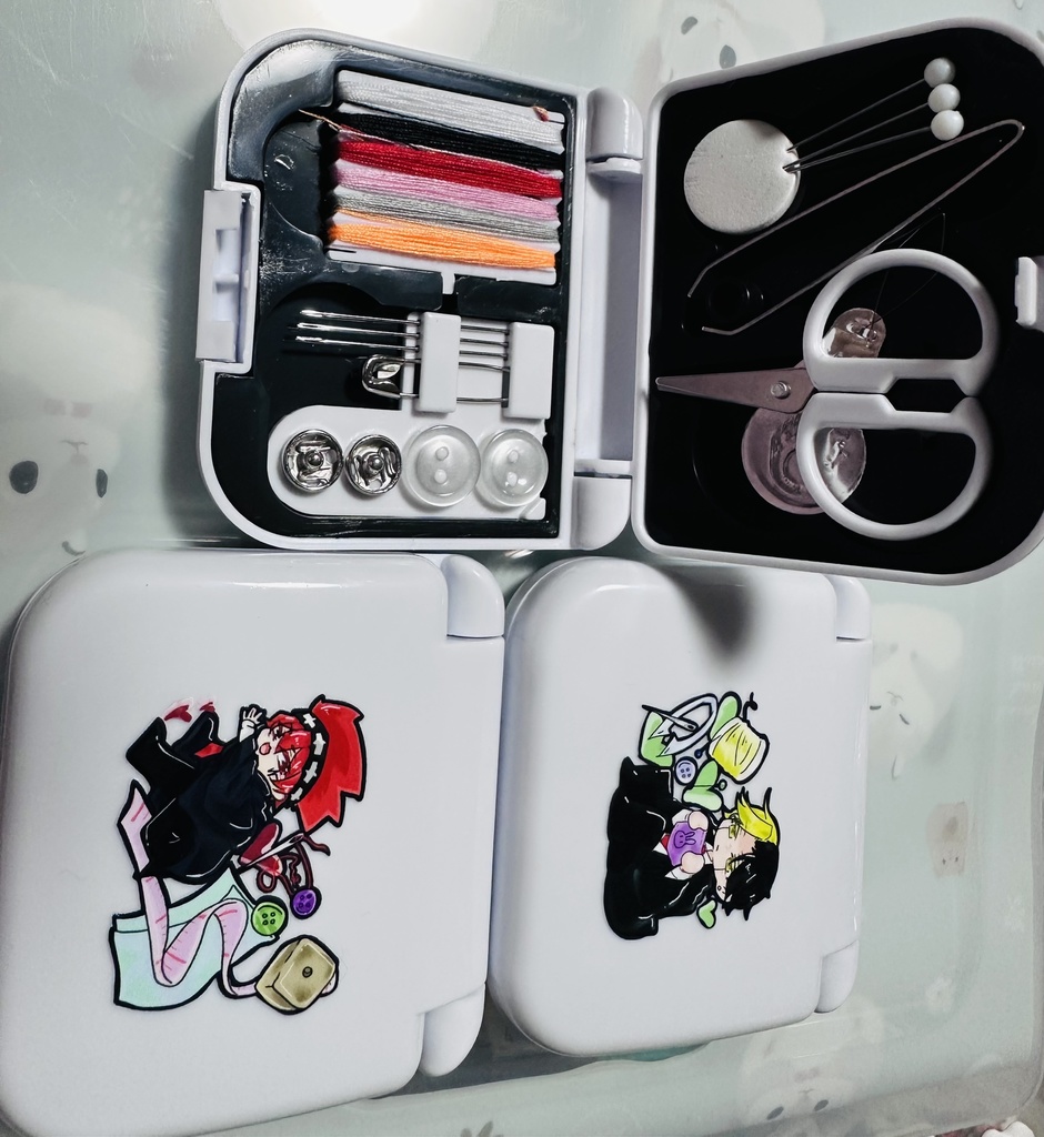 12.15拳は杖よりも強し配布　ドットソーイングセット