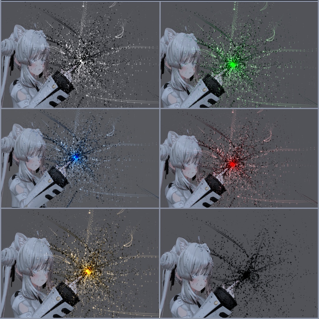 【MA対応】Luminary Shooter - 光る生き物と銃ギミック