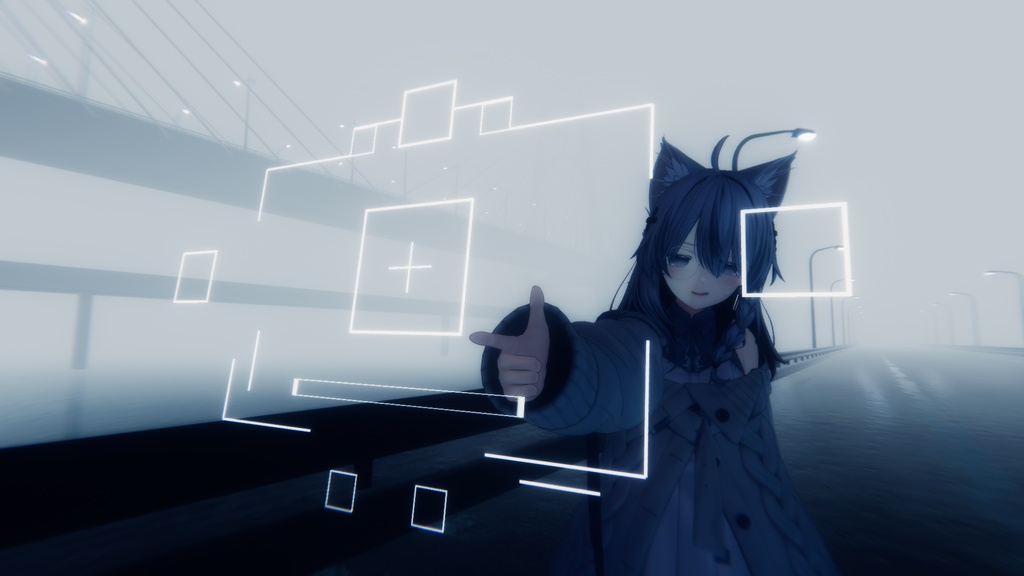 【発売セール中】VectorSystem ー 展開するHUDエフェクト 指先銃ギミック