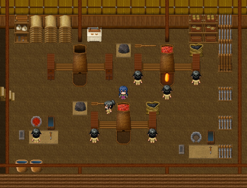 古代日本風タイルセット素材更新(縄文~古墳)(17.03.21)