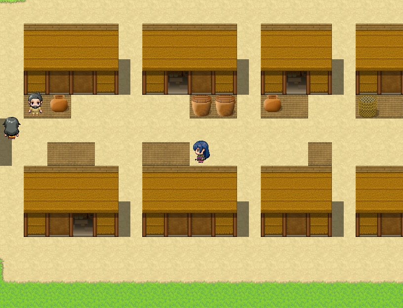 古代日本風タイルセット素材更新(縄文~古墳)(17.03.21)