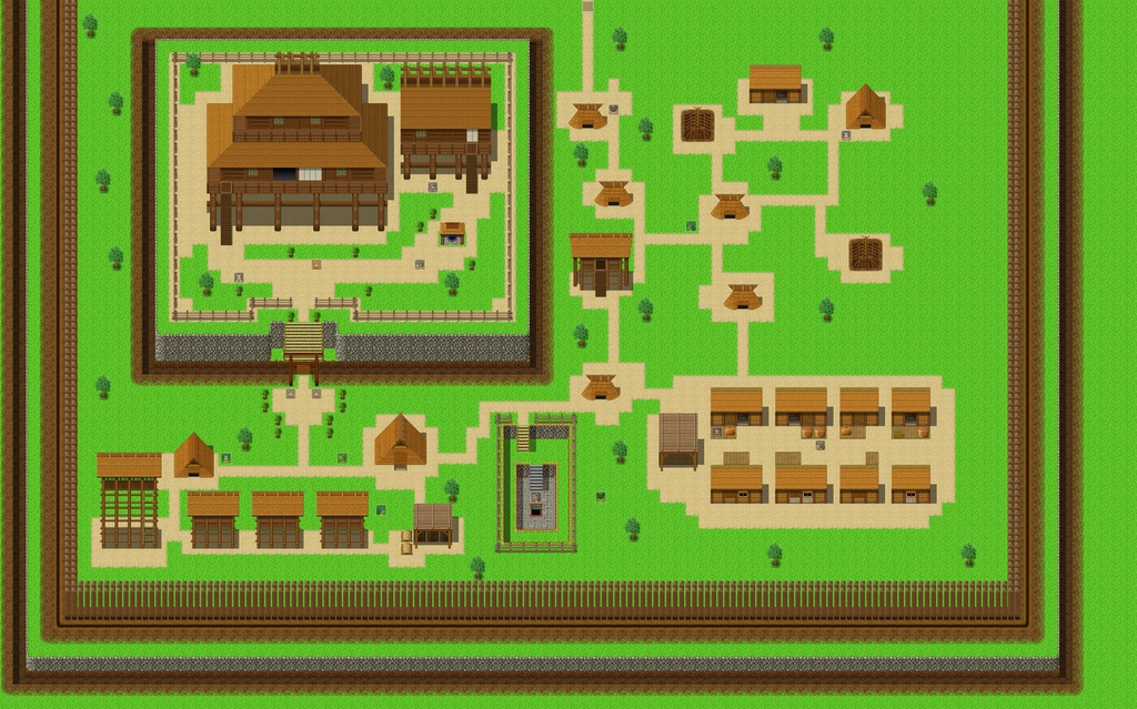 古代日本風タイルセット素材更新(縄文~古墳)(17.03.21)