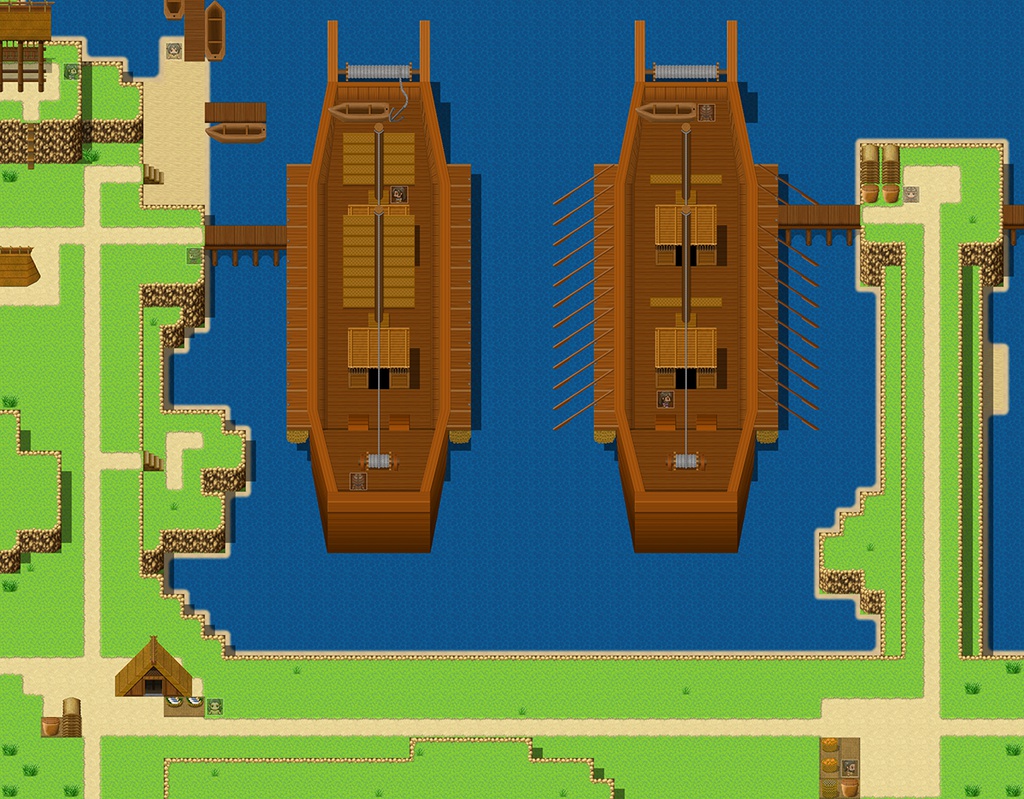 古代日本風タイルセット素材更新(縄文~古墳)(17.03.21)