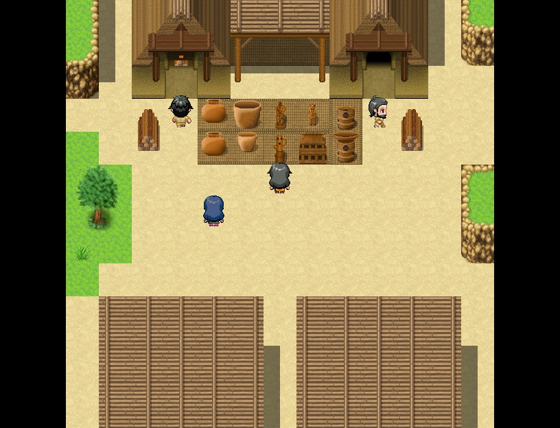 古代日本風タイルセット素材更新(縄文~古墳)(17.03.21)