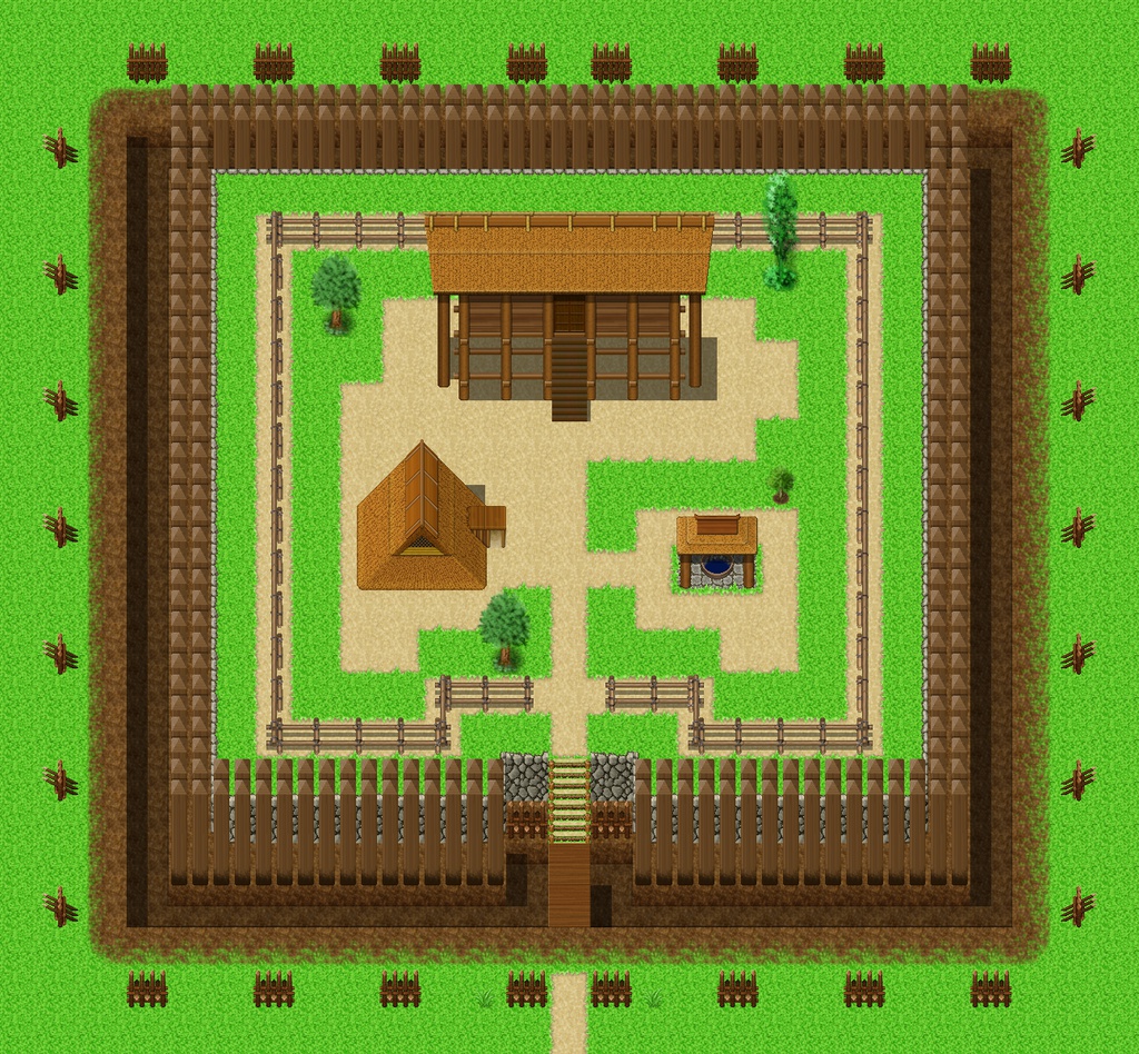 古代日本風タイルセット素材更新(縄文~古墳)(17.03.21)