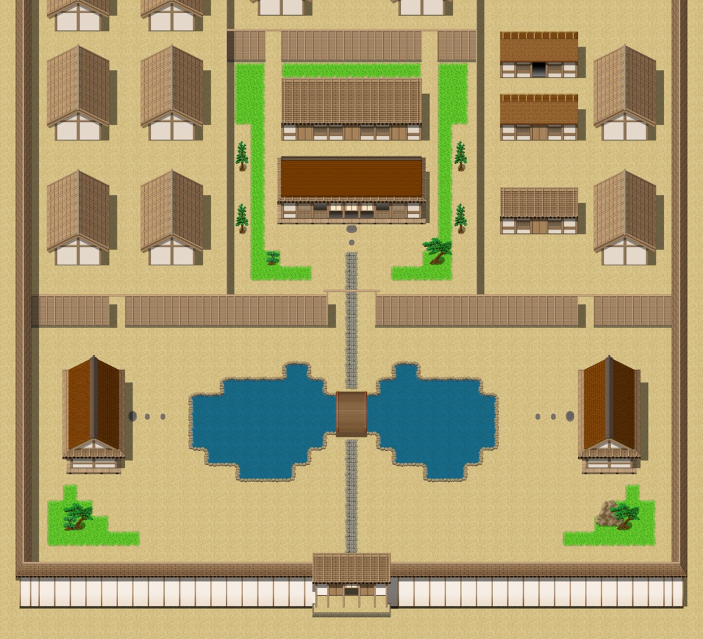 古代日本風タイルセット素材2(飛鳥~奈良)(17.11.12)