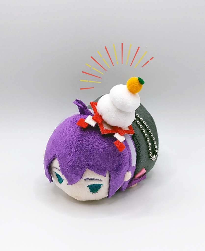 ぬいカチューシャ 鏡もち