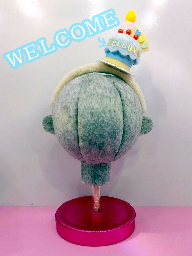 ぬいカチューシャ ケーキ