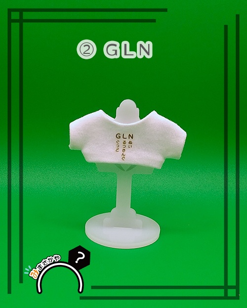 10cmぬい用 白Tシャツ①【ぬい服】