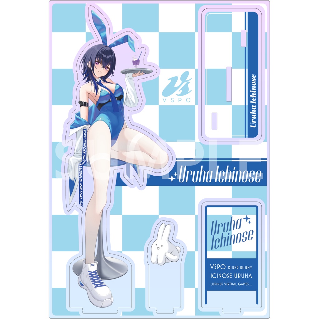 【VGGC11th】アクリルジオラマ「一ノ瀬うるは」(バニー)