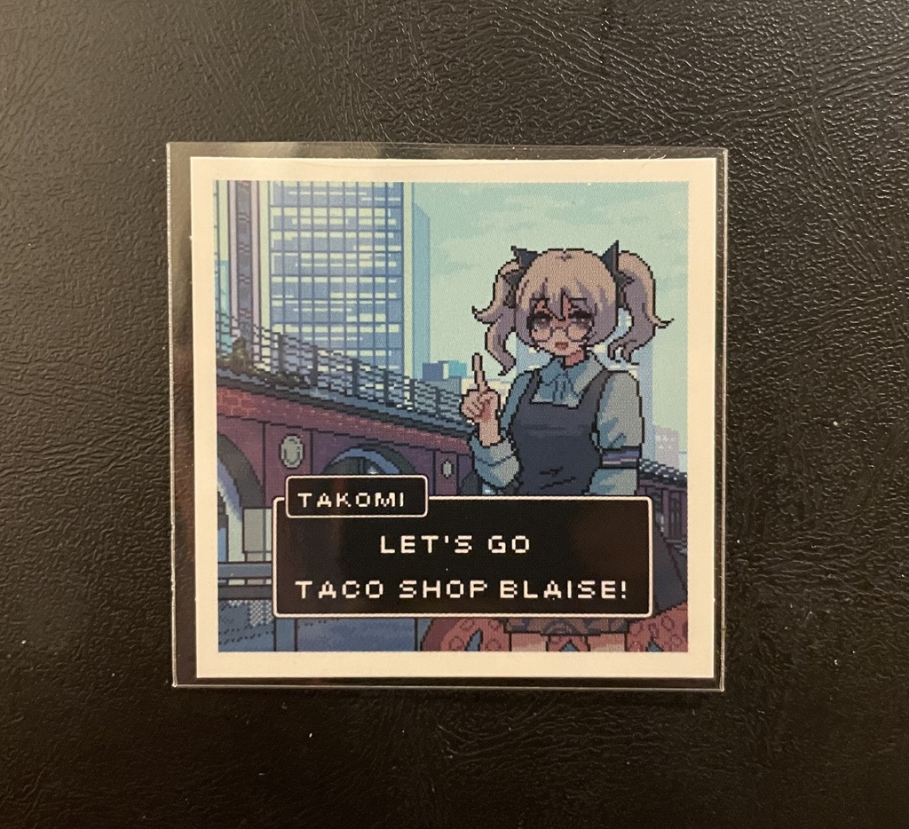 ドットタコ美ちゃんシール