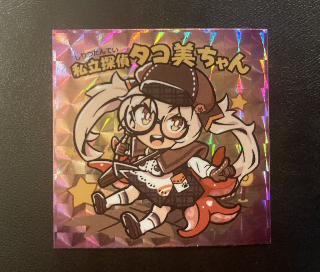 私立探偵タコ美ちゃんシール