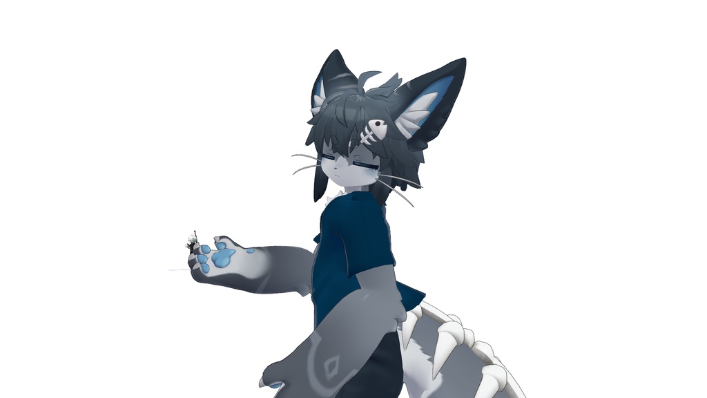 【シャロ対応 シャツ】AM:02-001_Simple Shirt【3Dモデル】