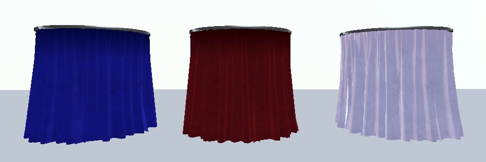 【VRChat想定アバターギミック】めかくしカーテン【アニメーション設定済み】