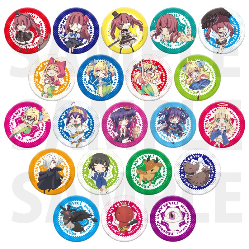 「邪神ちゃんドロップキック」トレーディング缶バッジ(全21種)
