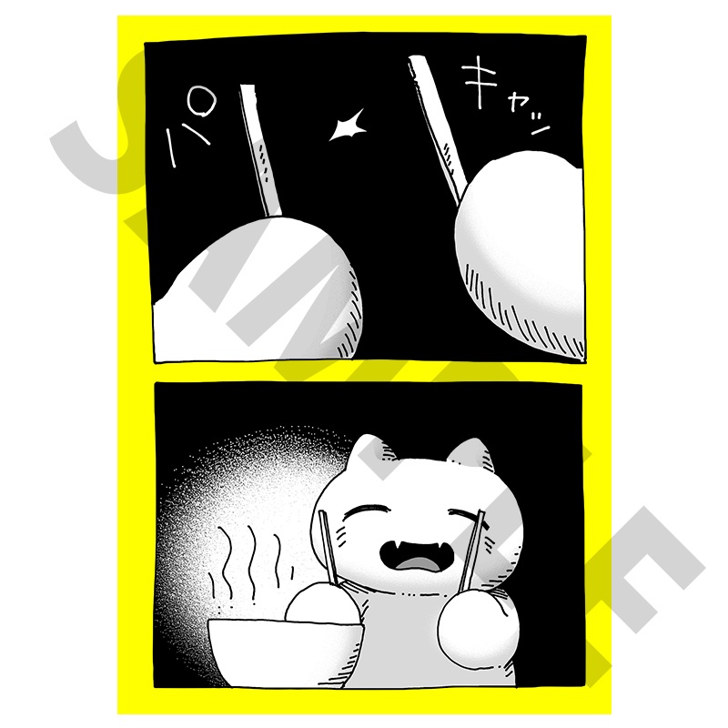 【数量限定特別セット】「社畜ねこ」らくがきまとめ本&特製アクリルスタンドキーホルダー(送料込み)