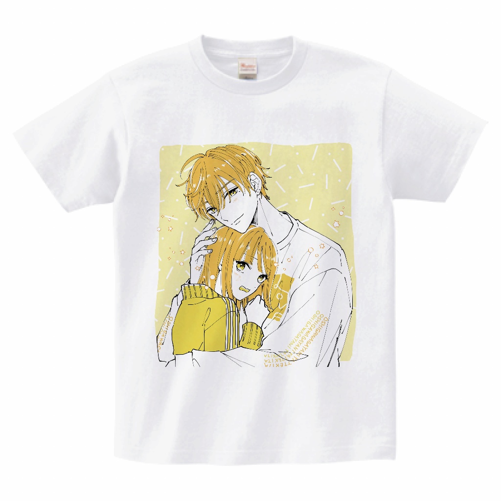 「推しが我が家にやってきた！」さっきゅん＆すみれ　オリジナルTシャツ（XLサイズ）