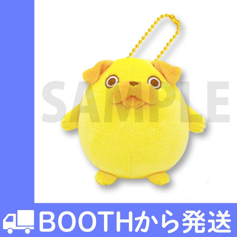 「おじさんはカワイイものがお好き。」パグ太郎　もっちりぬいぐるみマスコット