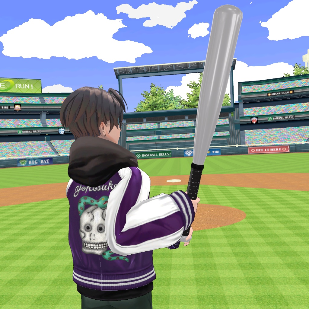 【3D小道具】バット&釘バット