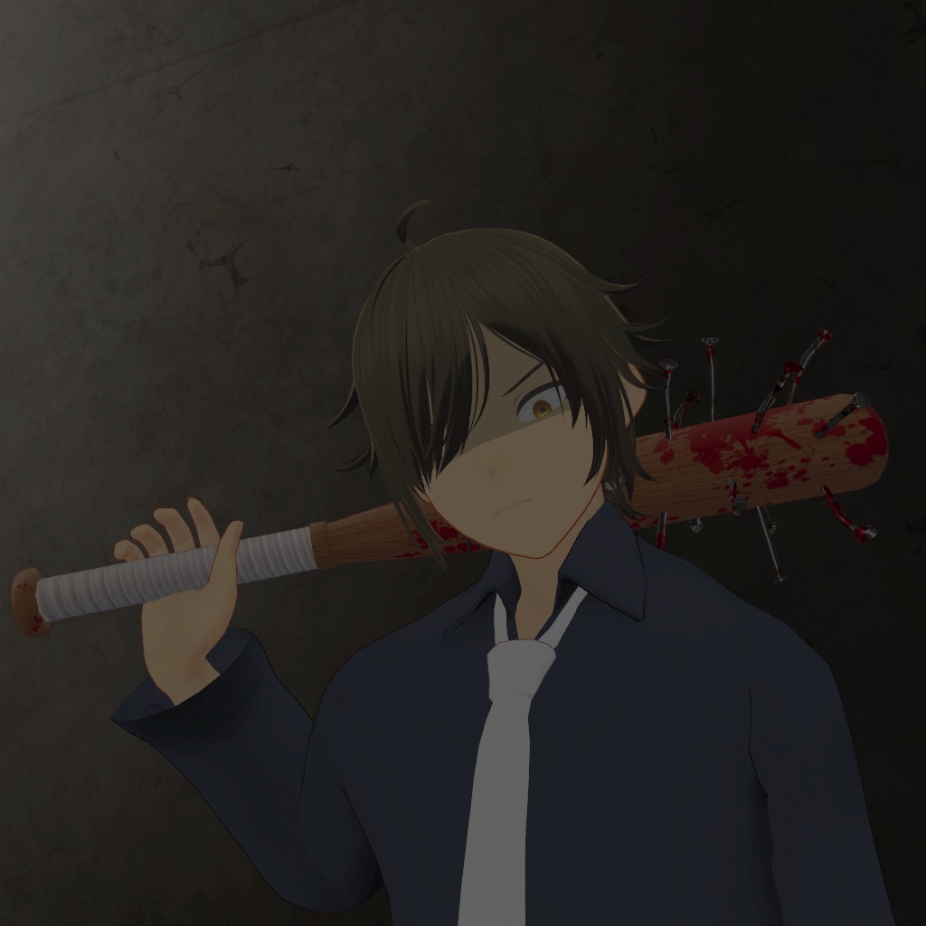 【3D小道具】バット&釘バット