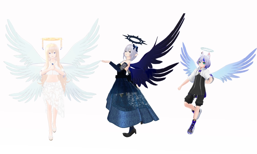 【3Dアクセ】聖なる熾天使