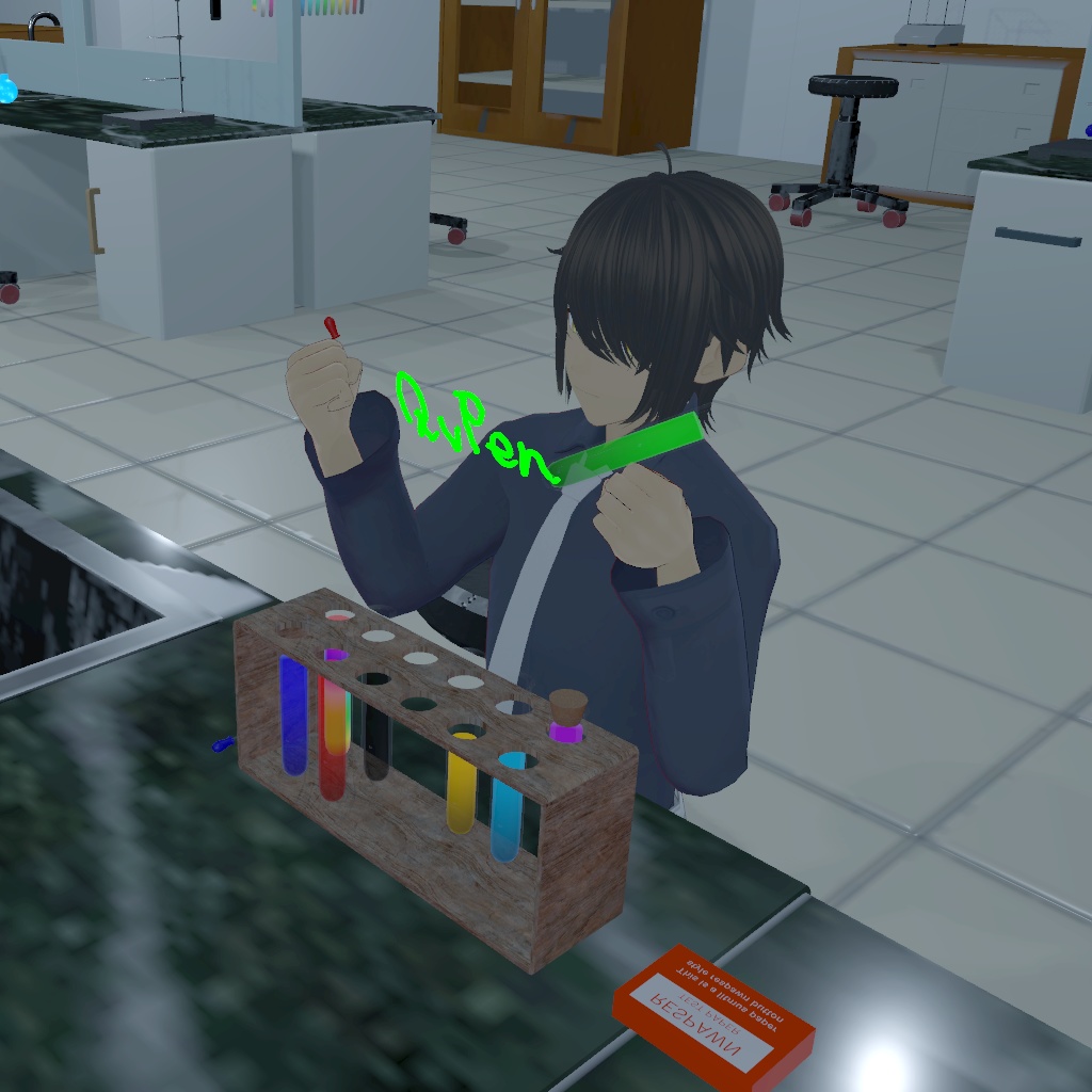 【QvPen差し替えモデル】試験管セット