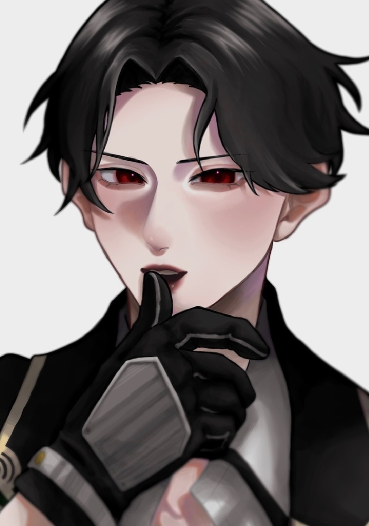 自撮り風イラストカード