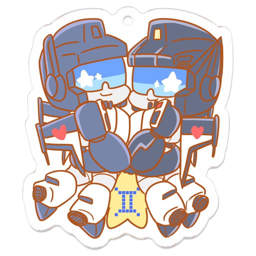 12星座ギャラシャアクキー双子座