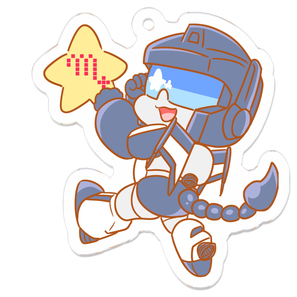 12星座ギャラシャアクキー蠍座