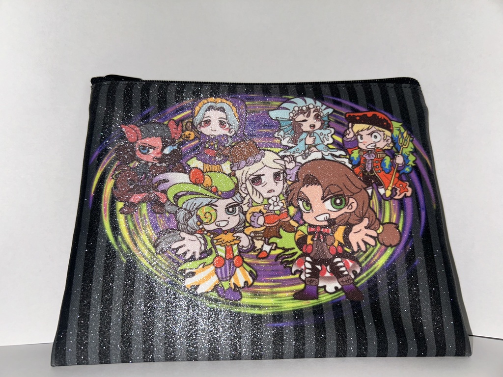 ハロウィーンフラットポーチ
