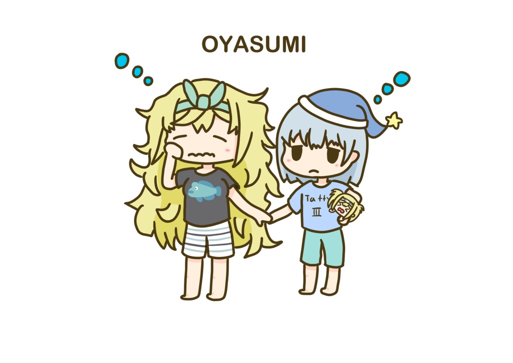 ガンビーとサムのおやすみTシャツ