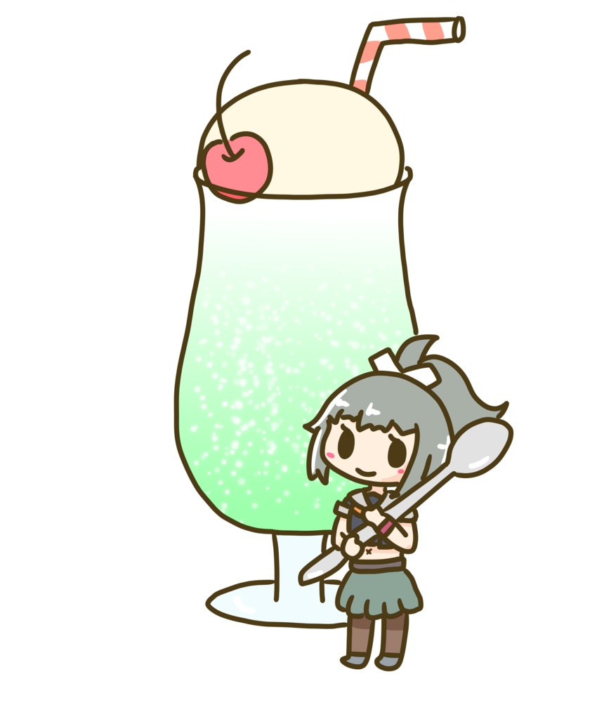 夕張ちゃんのメロンソーダトートバッグ