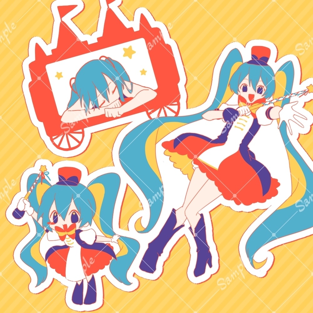 【期間限定】パレードレコード　シール3点セット