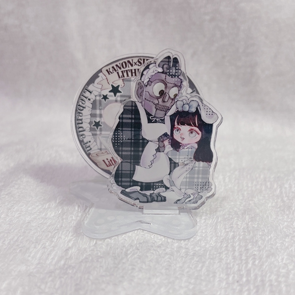 バニーメイド・カノン＆ライチ　極小アクスタ