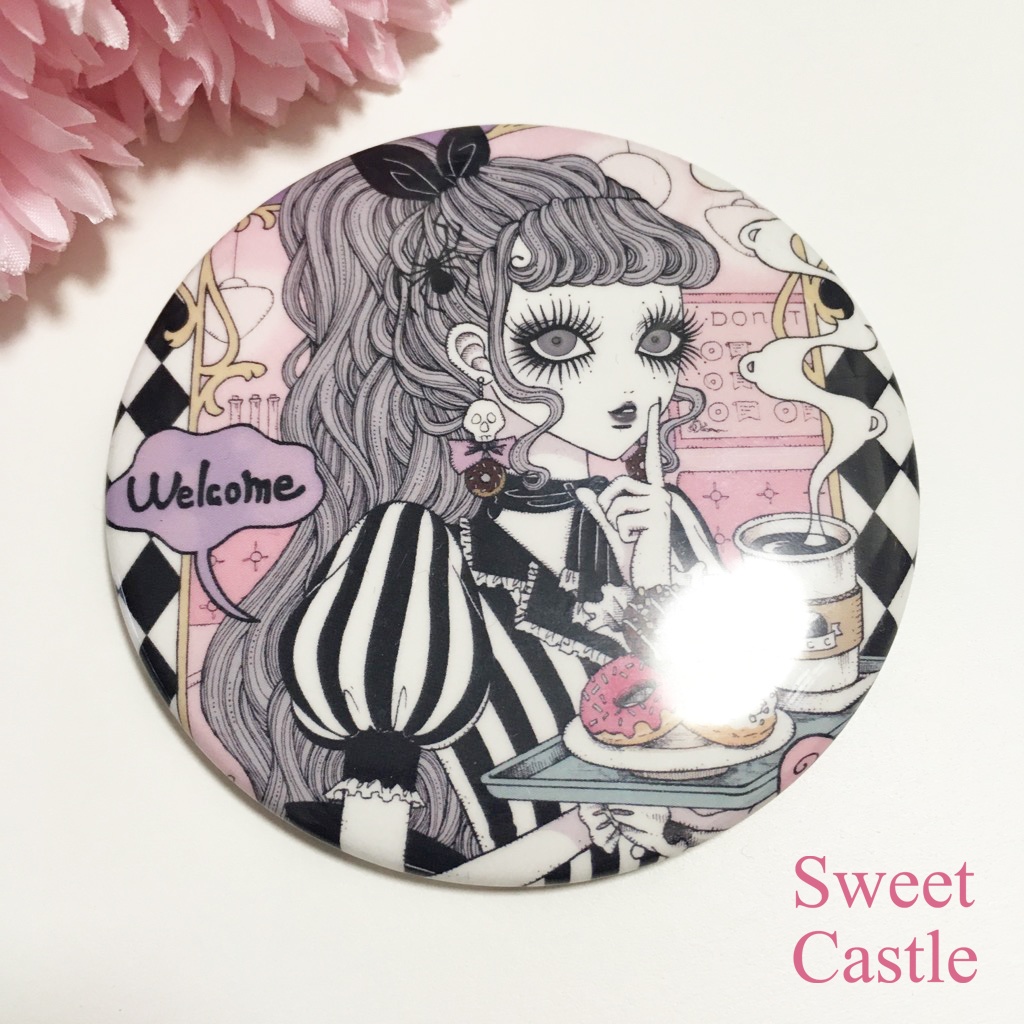 Sweet Castle Cafeミラー
