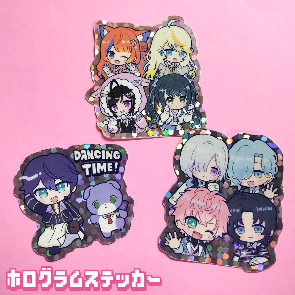 【にじそうさく11】ホログラムステッカー