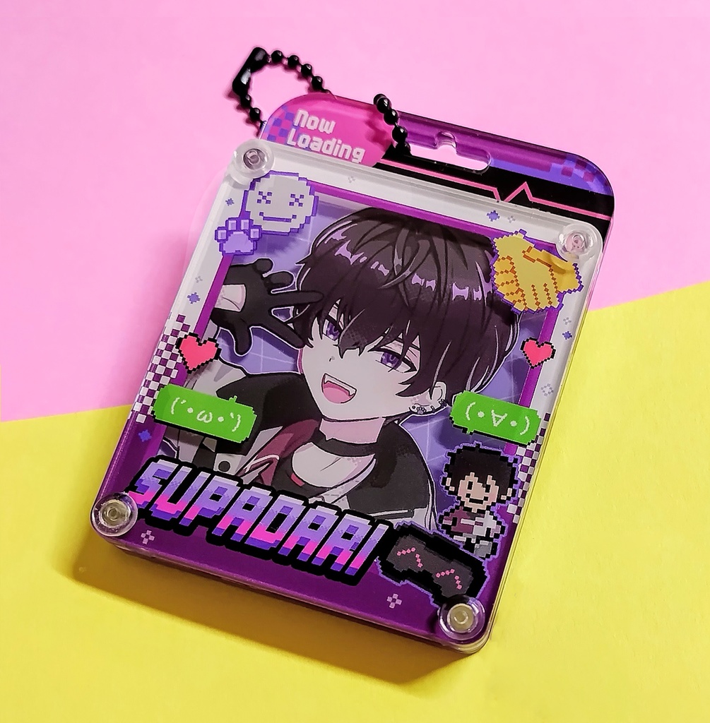 【にじそうさく11】多層アクキー【佐伯イッテツ】