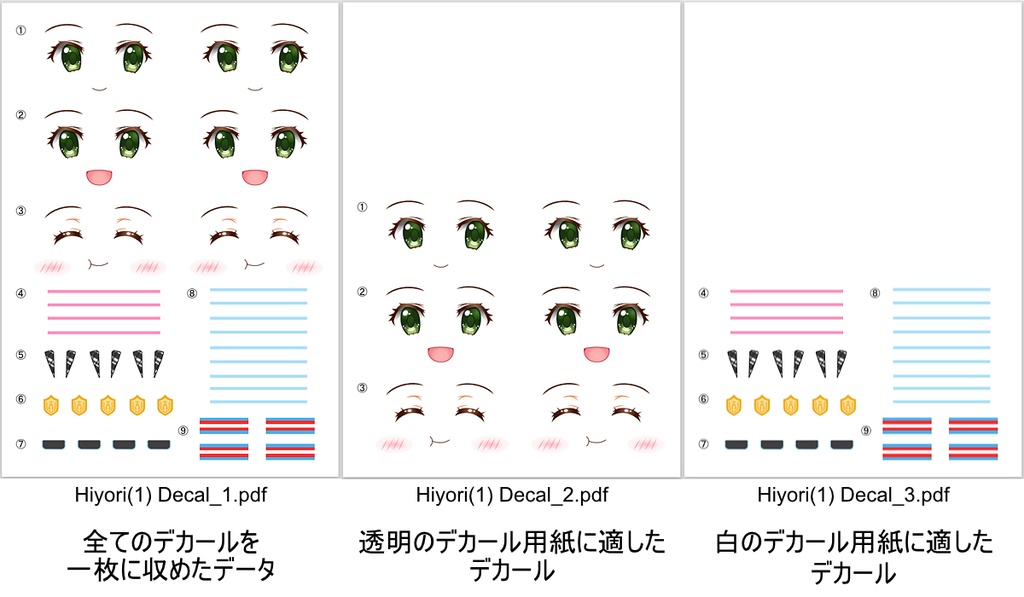 【DL版】ガレージキット 鮎川ひより デフォルメVer.(3Dプリンター用データダウンロード版) Ayukawa Hiyori garage kit (downloadable version for 3D printer)