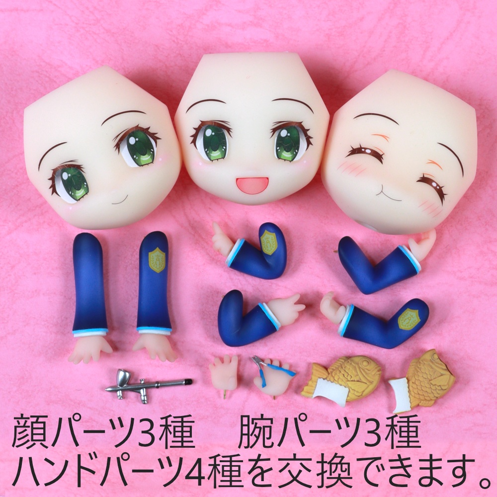 鮎川ひより デフォルメVer. ガレージキット Ayukawa Hiyori Garage Kit