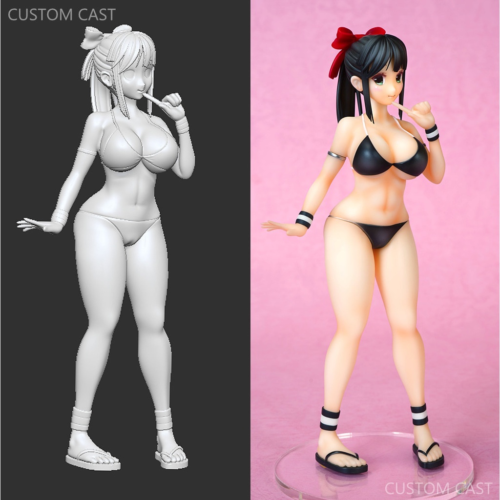 【DL版】美濃部しのぶ #1 ガレージキット(3Dプリンター用データ版) Minobe Shinobu #1 Garage Kit (downloadable version for 3D printer)